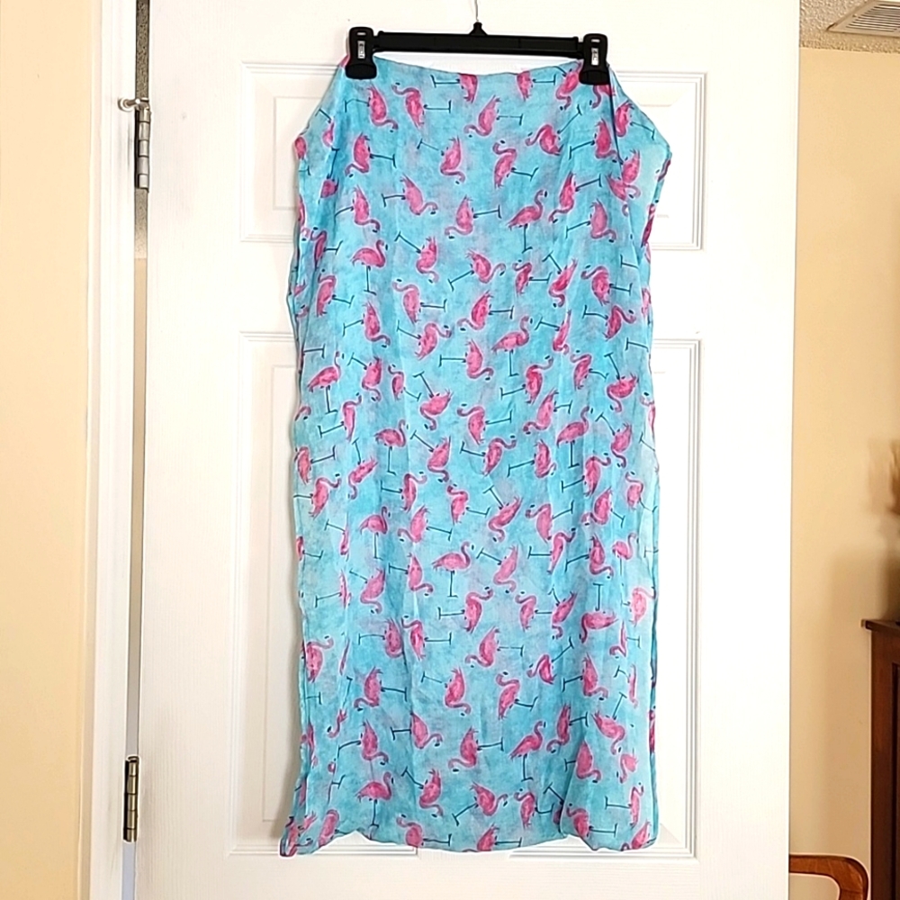Flamingo scarf